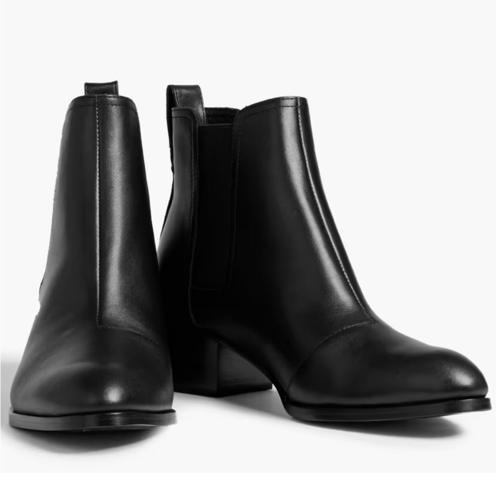 Rag & Bone Walker Leather Chelsea Boots Black - Picture 1 of 12
